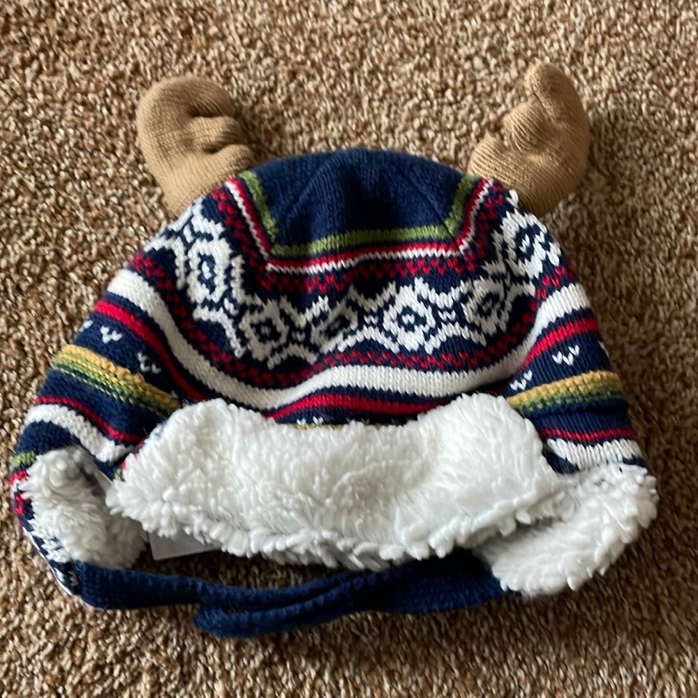 Gymboree, baby moose hat